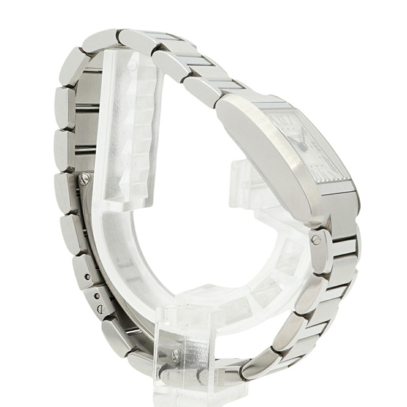 卡地亞 Tank Française SM WSTA0065 銀色錶盤女士腕錶-2