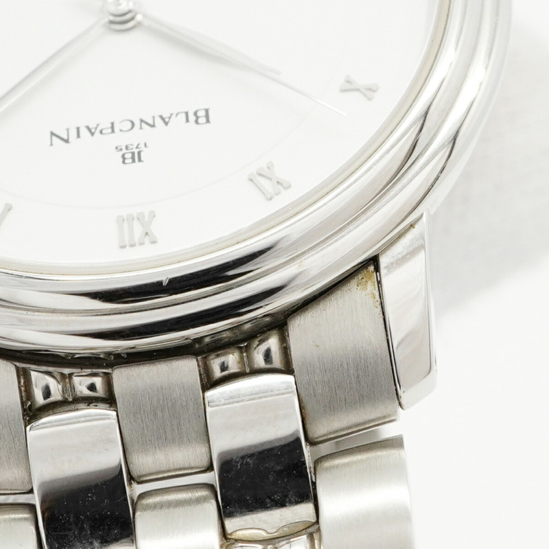 寶珀 Villeret 1195-1127-10 白色錶盤男士腕錶-6