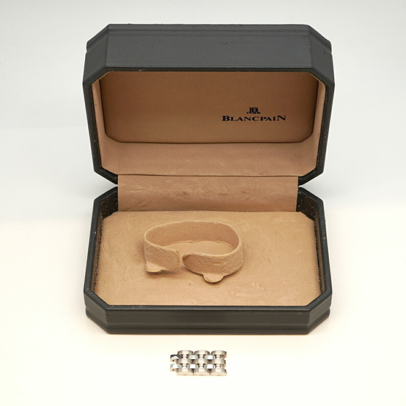 寶珀 Villeret 1195-1127-10 白色錶盤男士腕錶-9