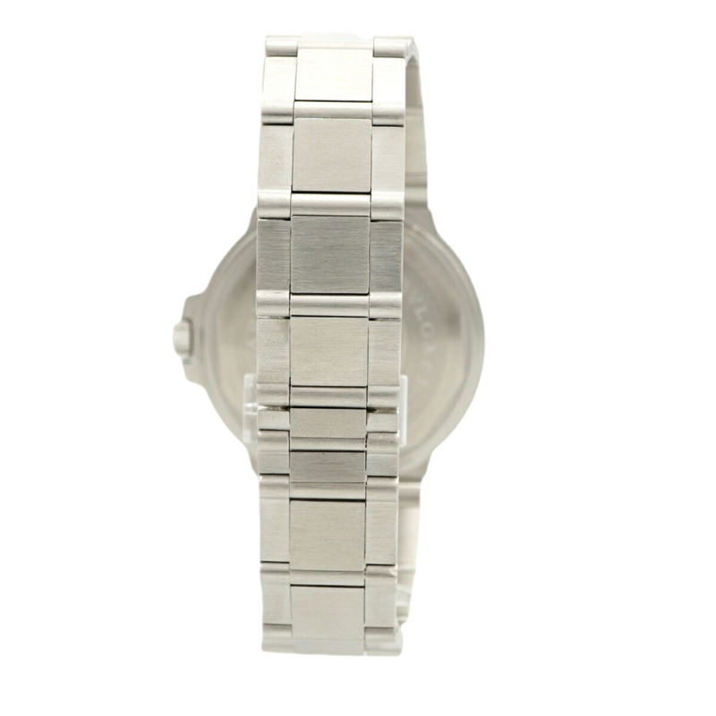 寶格麗 Diagono LCV38S 白色錶盤男士腕錶-7