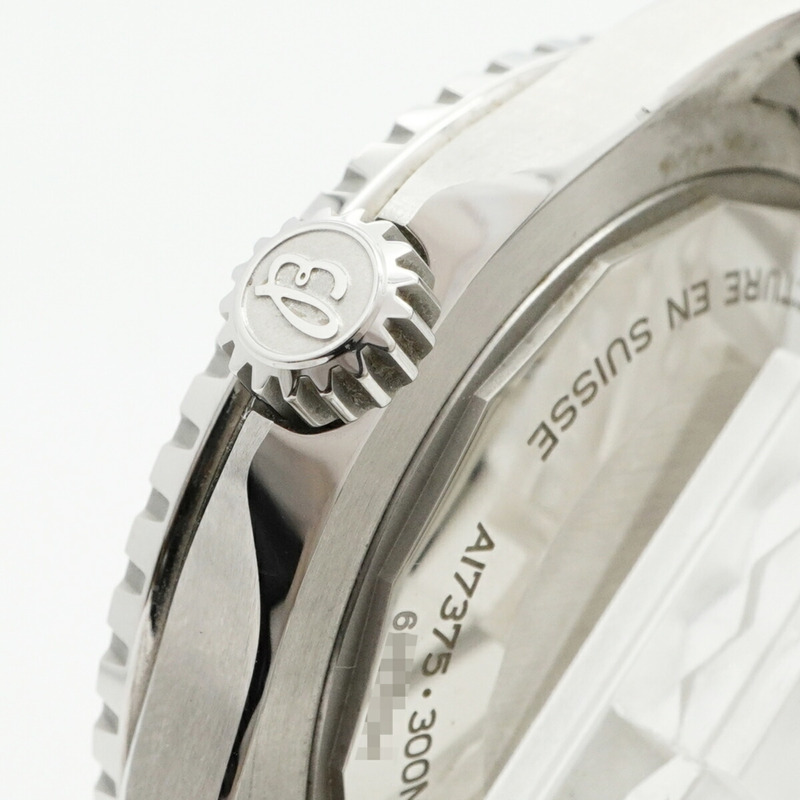 百年靈超級海洋系列 A17375 黑色錶盤男士腕錶-9