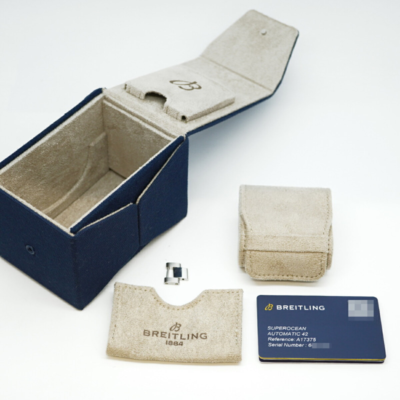 百年靈超級海洋系列 A17375 黑色錶盤男士腕錶-10