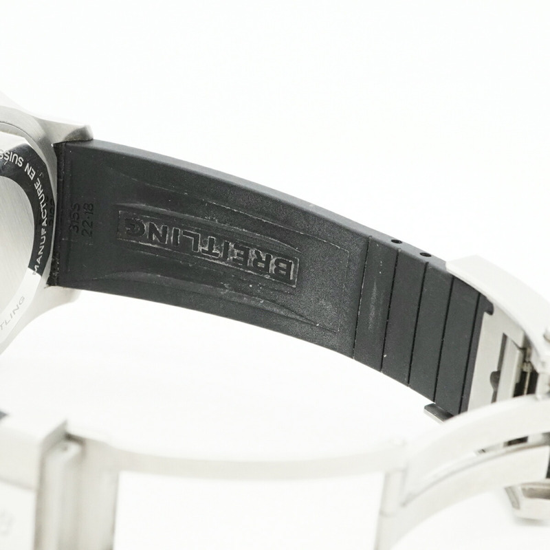 百年靈超級海洋系列 A17375 黑色錶盤男士腕錶-5