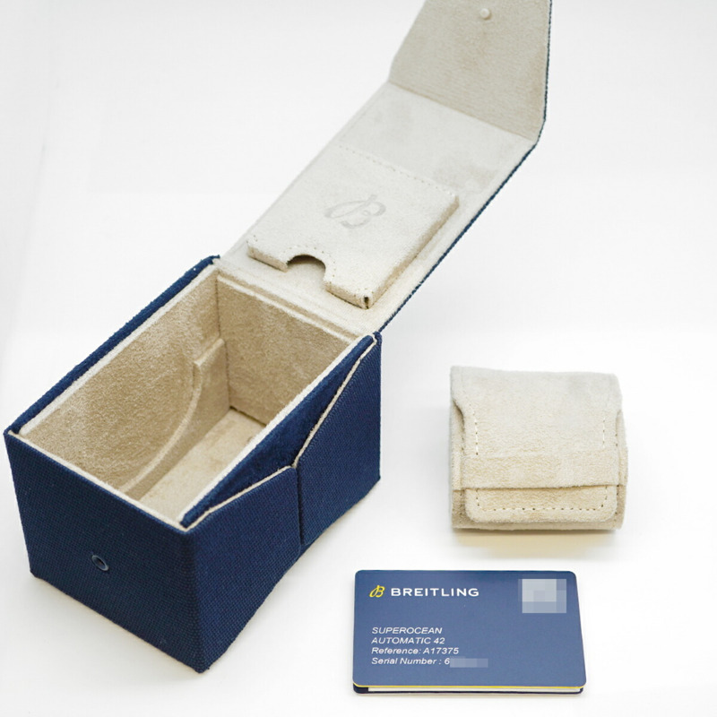 百年靈超級海洋系列 A17375 黑色錶盤男士腕錶-8