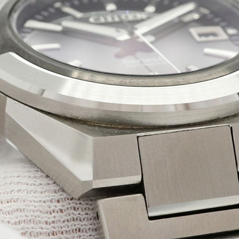 西鐵城 Series 8 NA1004-87E 黑色錶盤男士手錶-6