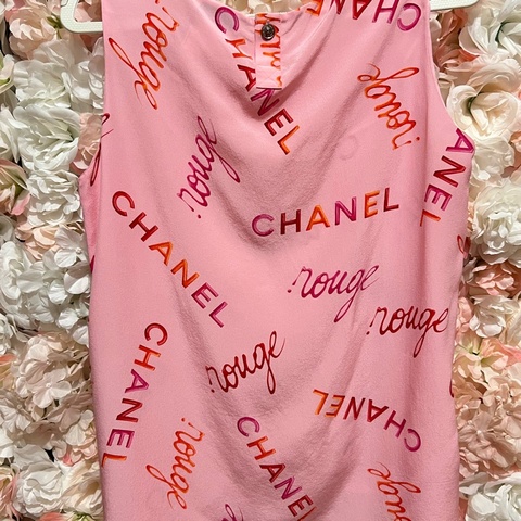 Chanel中古真絲背心44碼