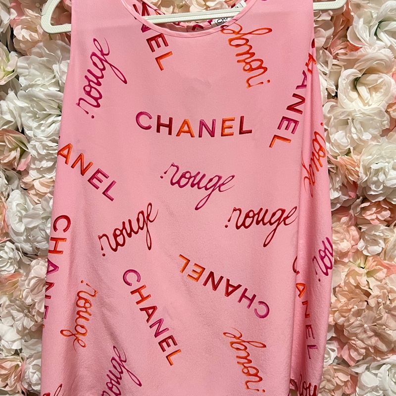 Chanel中古真絲背心44碼-2