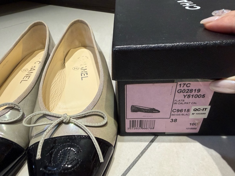 香奈兒經典芭蕾舞38尺碼鞋（2手）-22