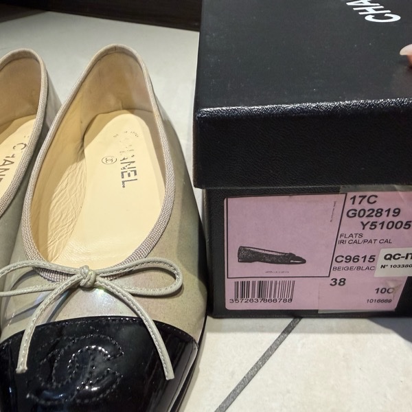 香奈兒經典芭蕾舞38尺碼鞋（2手）-24