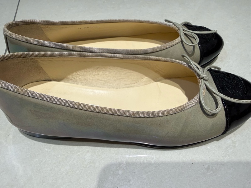 香奈兒經典芭蕾舞38尺碼鞋（2手）-35