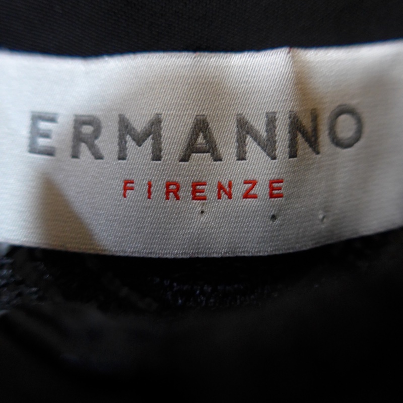 ERMANNO SCERVINO 黑色簍空蕾絲洋裝 IT44-4