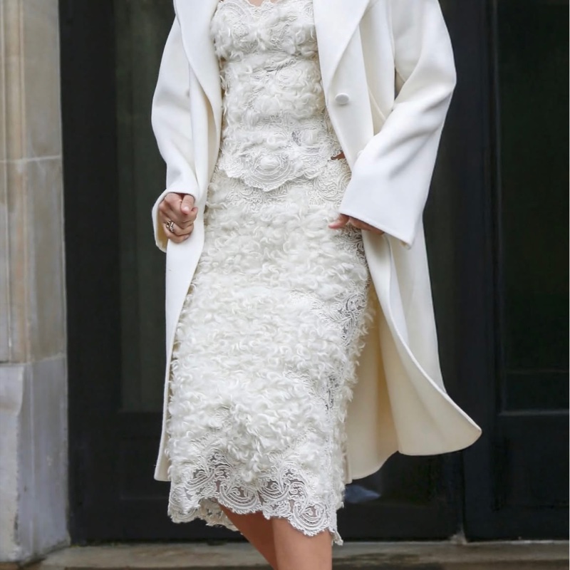 ERMANNO SCERVINO 黑色簍空蕾絲洋裝 IT44 原價68500-10