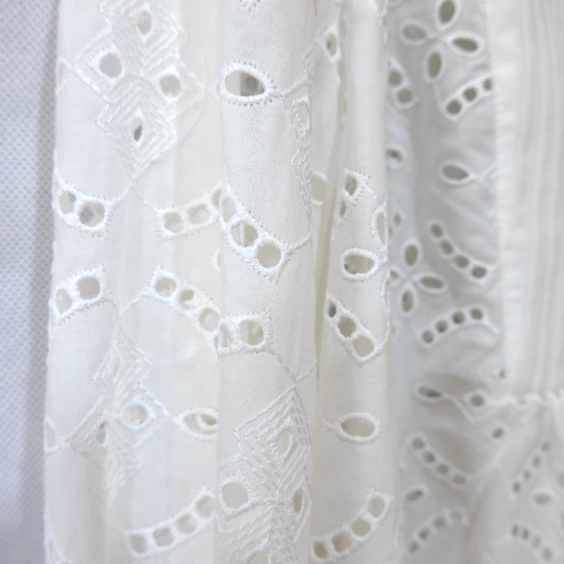 ERMANNO SCERVINO 白色精緻蕾絲襯衫 IT42-9