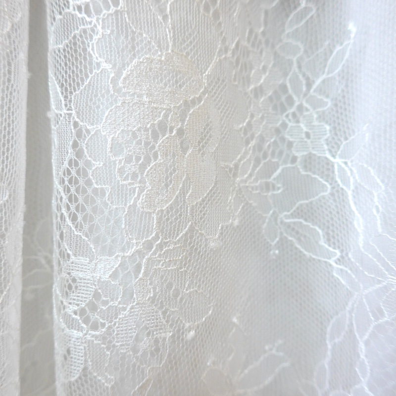 ERMANNO SCERVINO 蕾絲下擺深藍色上衣IT42-5