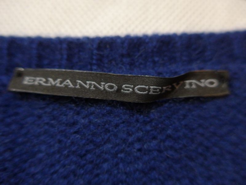 ERMANNO SCERVINO 深藍色藍色毛衣 IT44-3