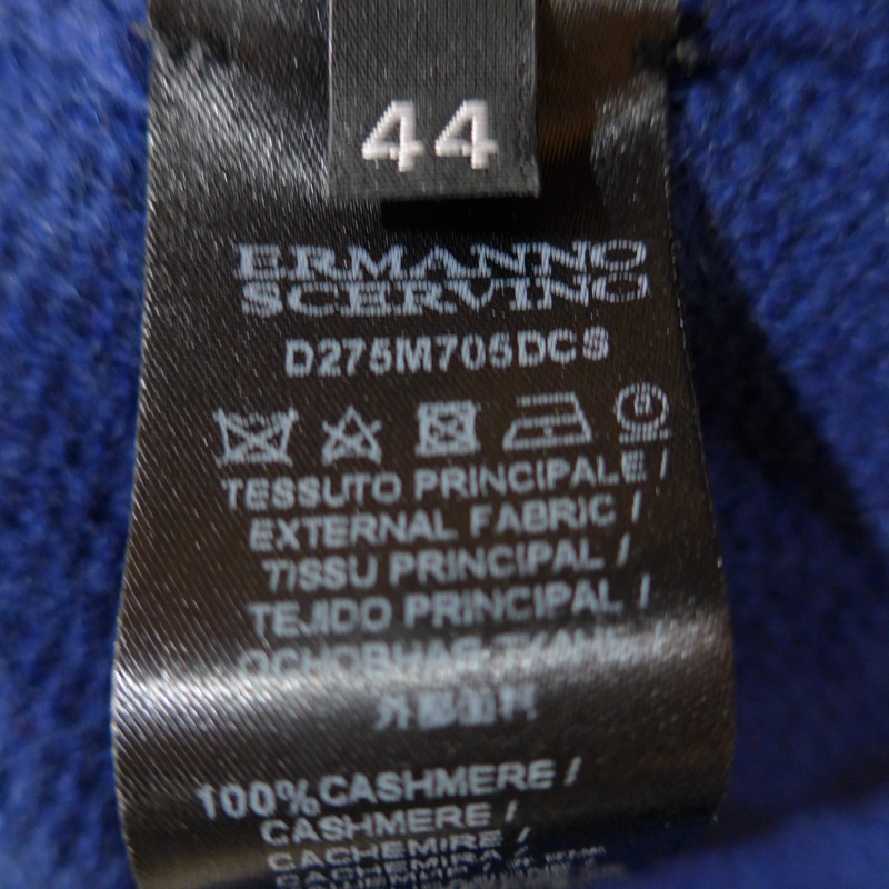 ERMANNO SCERVINO 深藍色藍色毛衣 IT44-7