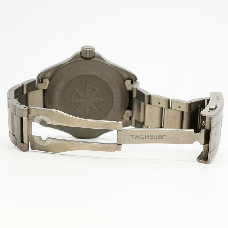 TAG Heuer 豪雅競潛系列專業200公尺潛水錶 WBP1180 黑色錶盤男士腕錶-3