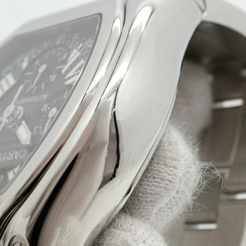 卡地亞 Roadster XL W62007X6 黑色錶盤男錶-7