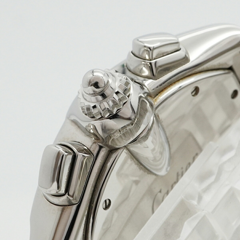 卡地亞 Roadster XL W62007X6 黑色錶盤男錶-9