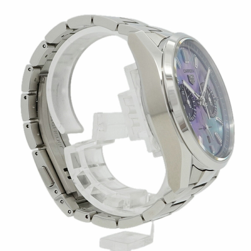 TAG Heuer 豪雅卡萊拉系列 CBN201E 藍色錶盤男士腕錶-2