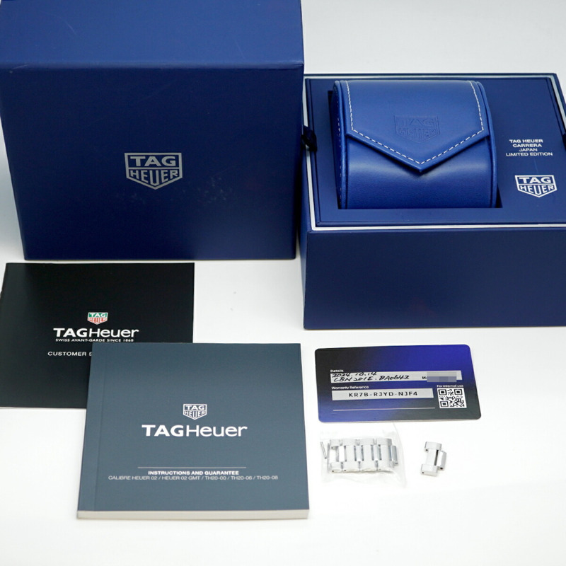 TAG Heuer 豪雅卡萊拉系列 CBN201E 藍色錶盤男士腕錶-9