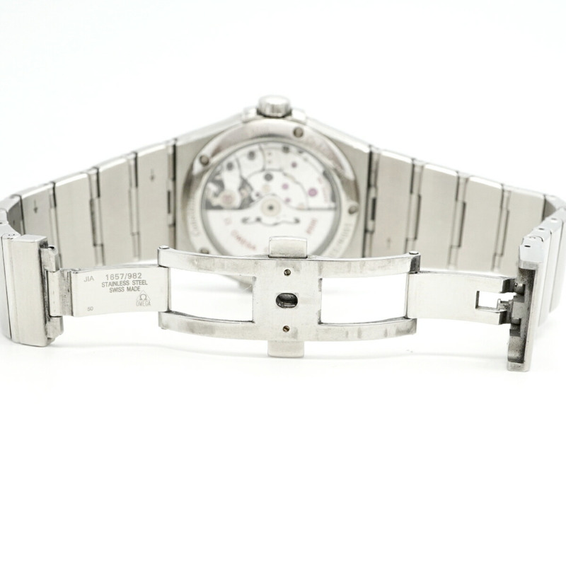 歐米茄星座系列 123.10.38.21.02.002 白色錶盤男士腕錶-3