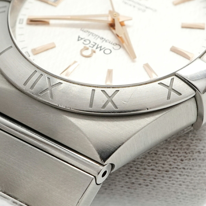 歐米茄星座系列 123.10.38.21.02.002 白色錶盤男士腕錶-6