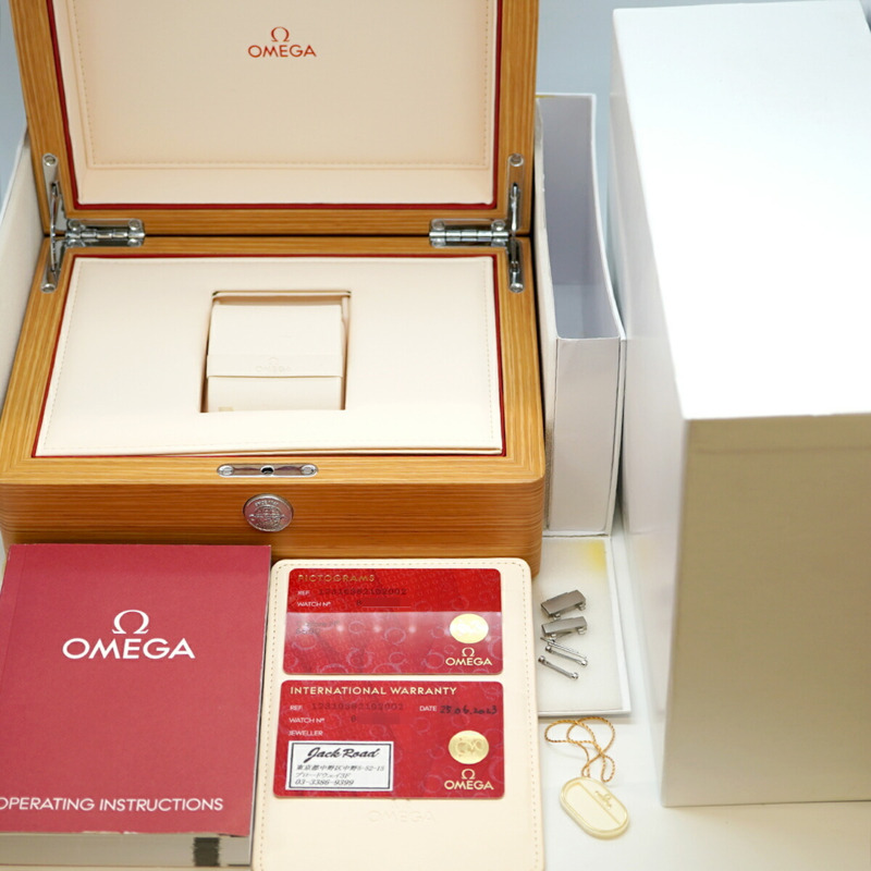 歐米茄星座系列 123.10.38.21.02.002 白色錶盤男士腕錶-9