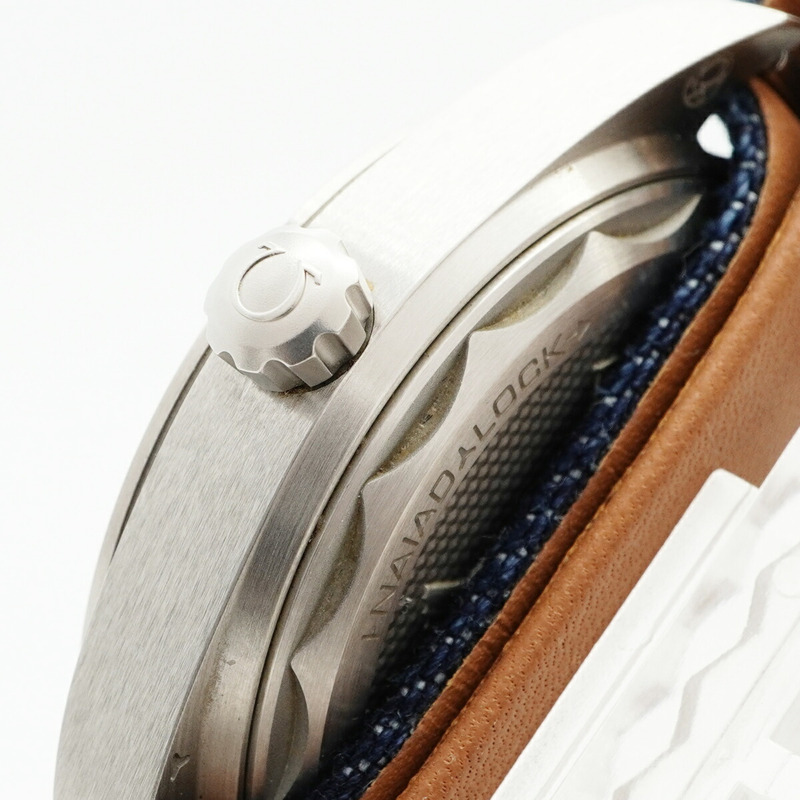 歐米茄海馬系列 Railmaster 220.12.40.20.03.001 藍色錶盤男士腕錶-6