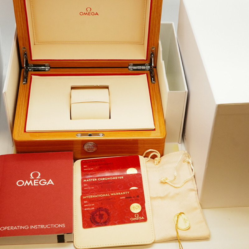 歐米茄海馬系列 Railmaster 220.12.40.20.03.001 藍色錶盤男士腕錶-7