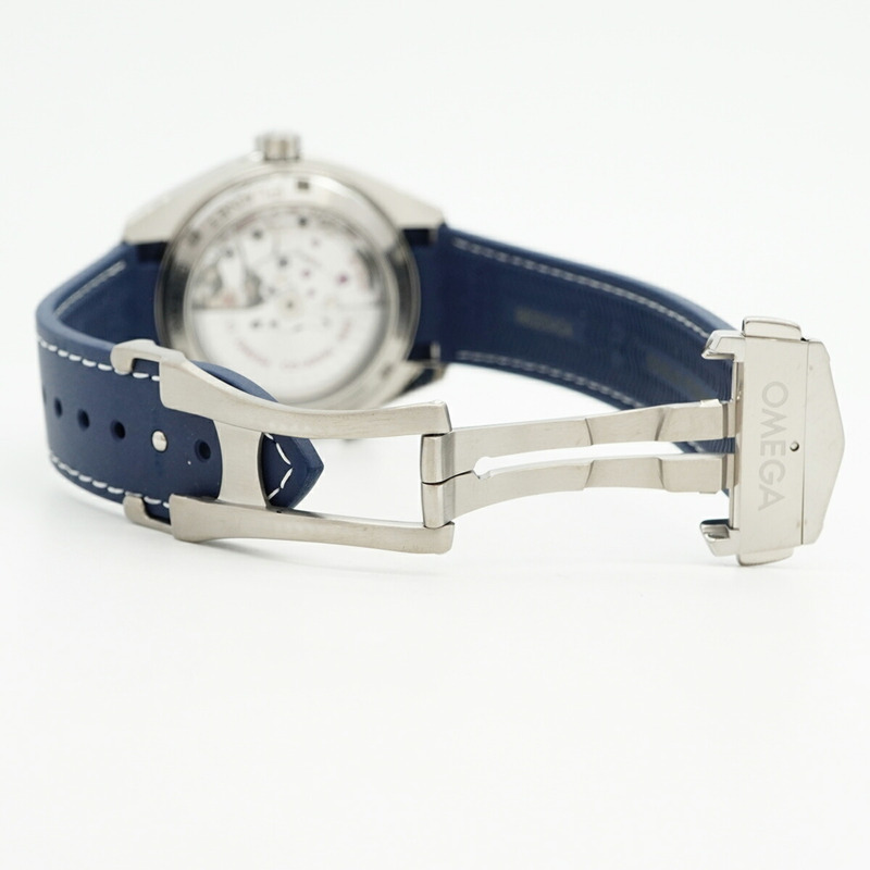 歐米茄海馬系列 232.92.44.22.03.001 海軍藍錶盤男士腕錶-3