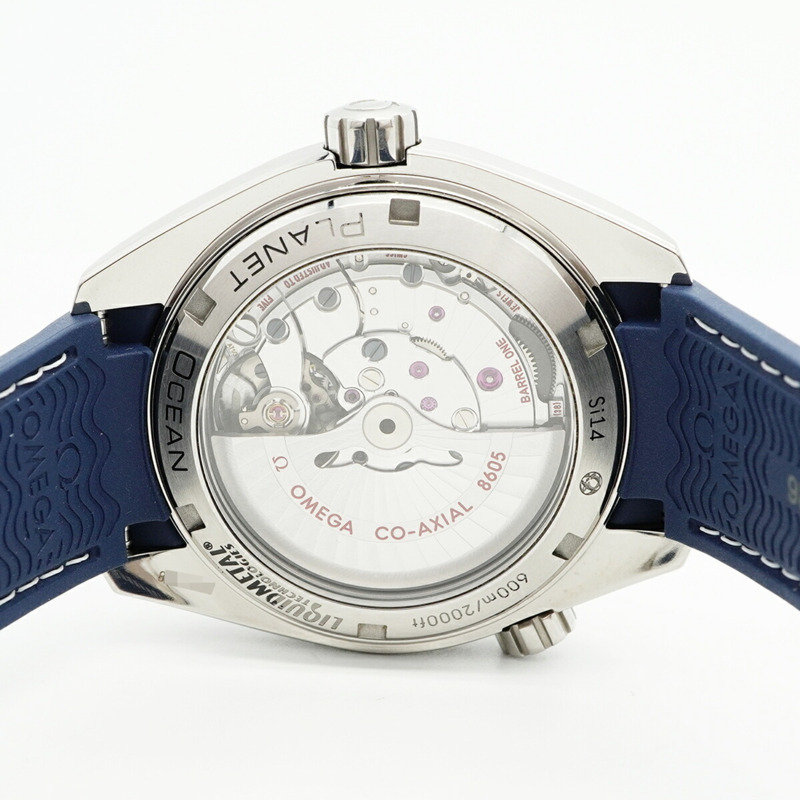 歐米茄海馬系列 232.92.44.22.03.001 海軍藍錶盤男士腕錶-4