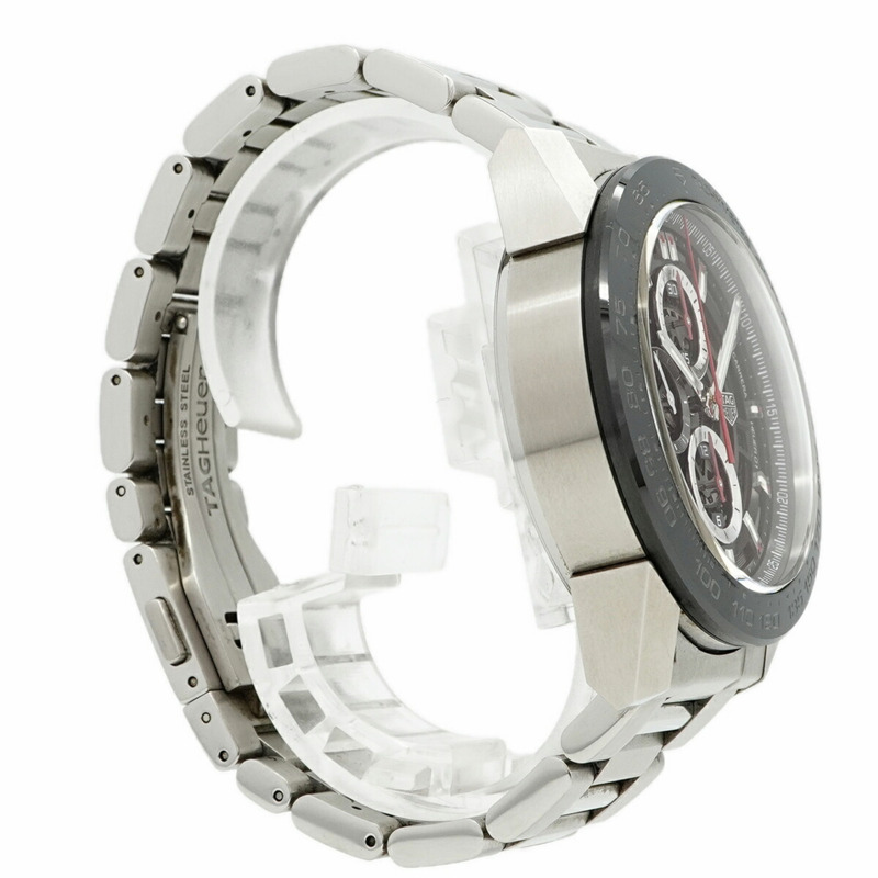 TAG Heuer 豪雅卡萊拉 CAR2A1W 鏤空錶盤男士腕錶-2