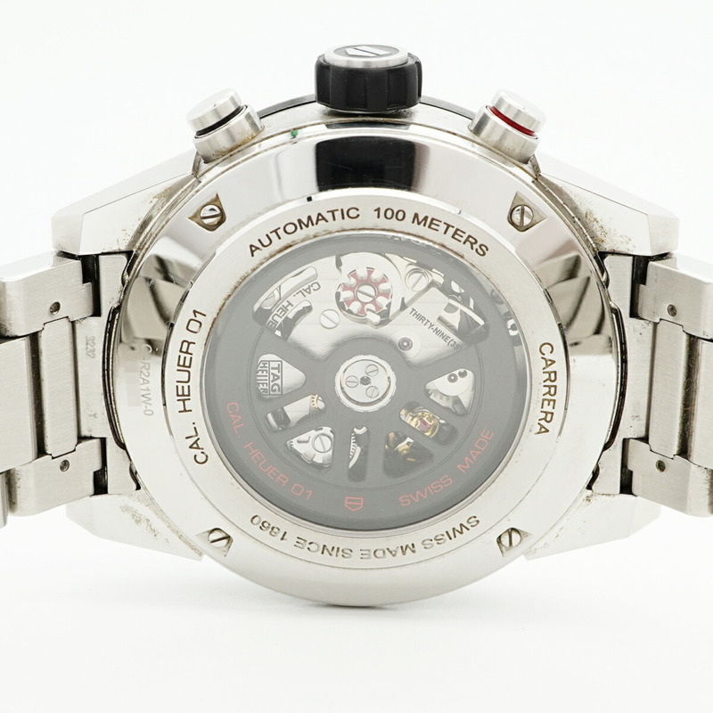 TAG Heuer 豪雅卡萊拉 CAR2A1W 鏤空錶盤男士腕錶-4