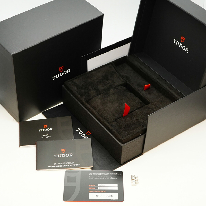 帝舵 1926 Luna 91560 黑色錶盤男士腕錶-8