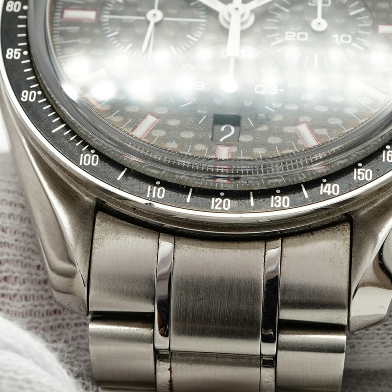 歐米茄超霸系列3552.59黑色錶盤男士腕錶-6