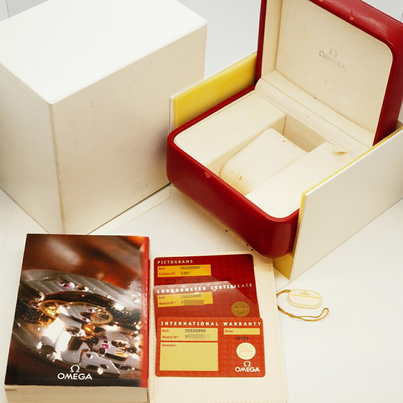 歐米茄超霸系列3552.59黑色錶盤男士腕錶-9