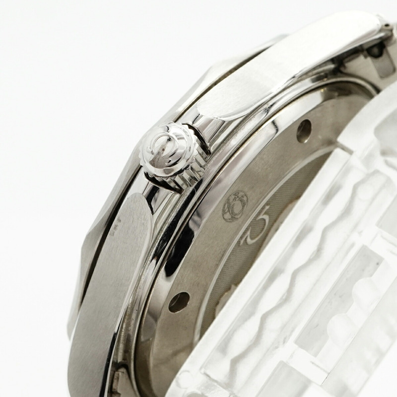 歐米茄海馬系列 2220.80 海軍藍錶盤男士腕錶-8