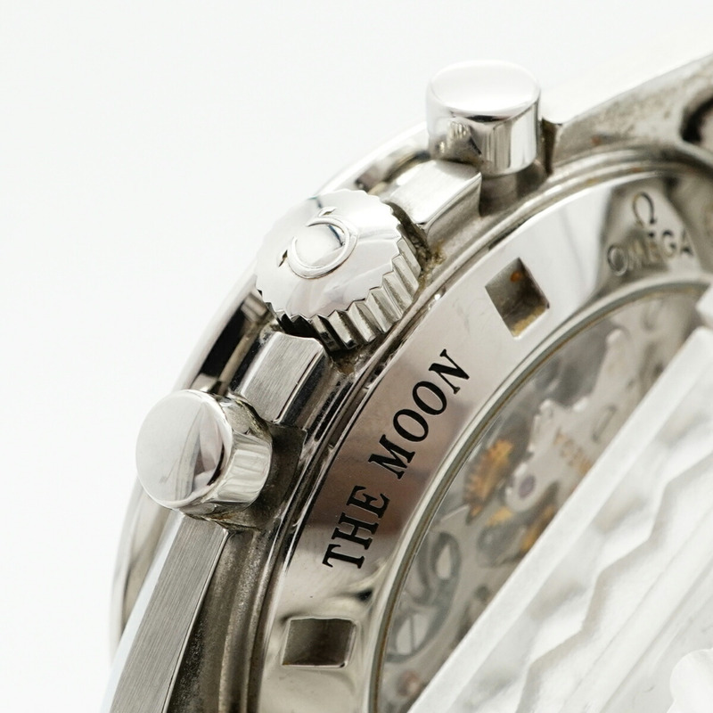 歐米茄超霸系列3573.50黑色錶盤男士腕錶-8