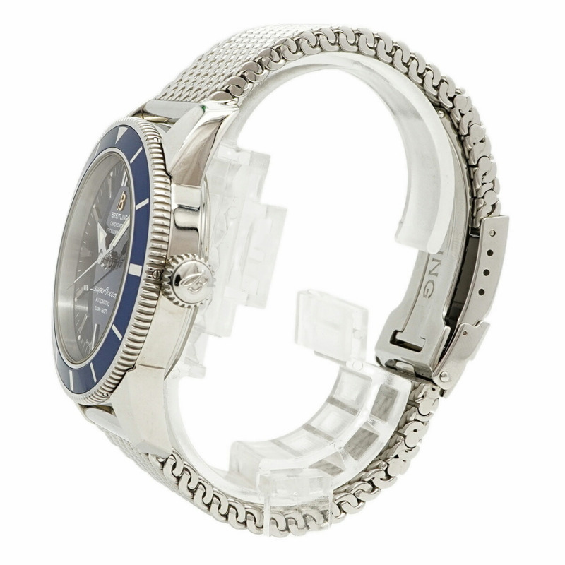 百年靈超級海洋系列 A17321 藍色錶盤男士腕錶-1