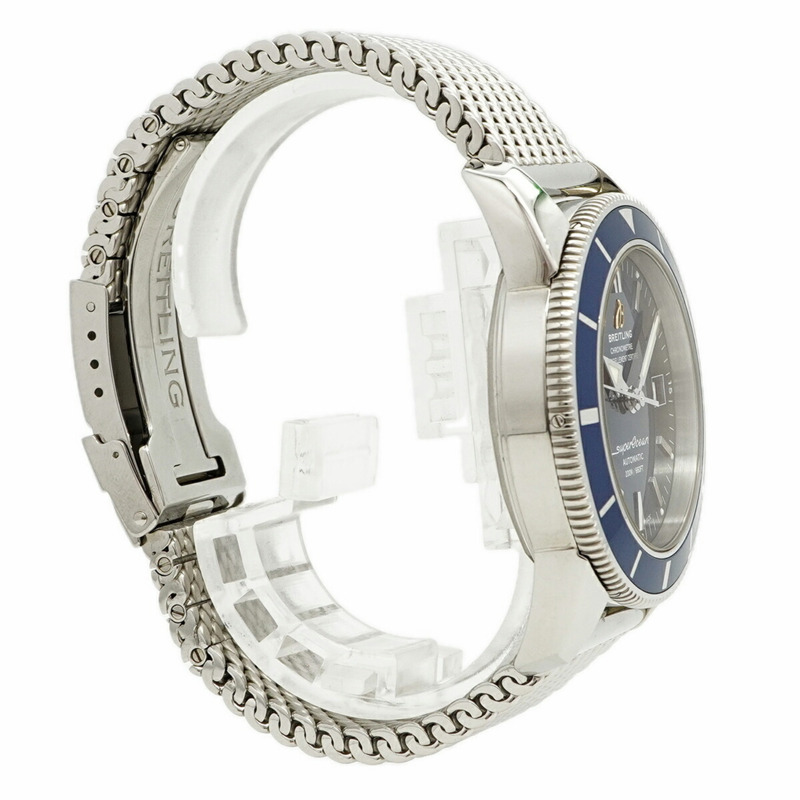 百年靈超級海洋系列 A17321 藍色錶盤男士腕錶-2