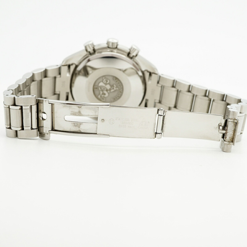 歐米茄超霸系列3513.54黑色錶盤男士腕錶-3