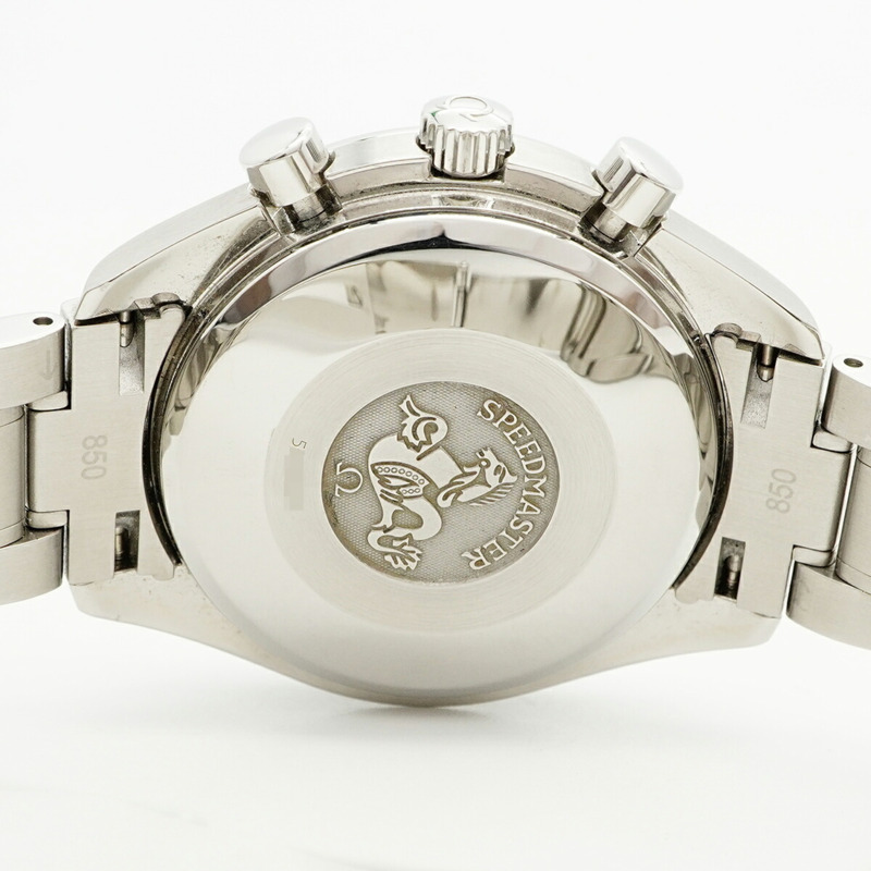 歐米茄超霸系列3513.54黑色錶盤男士腕錶-4