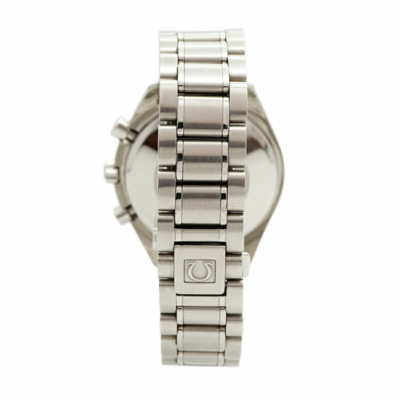 歐米茄超霸系列3513.54黑色錶盤男士腕錶-7