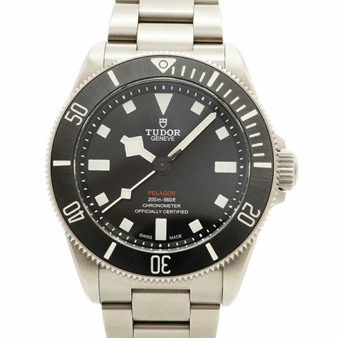 帝舵 Pelagos 39 25407N 黑色錶盤男士腕錶