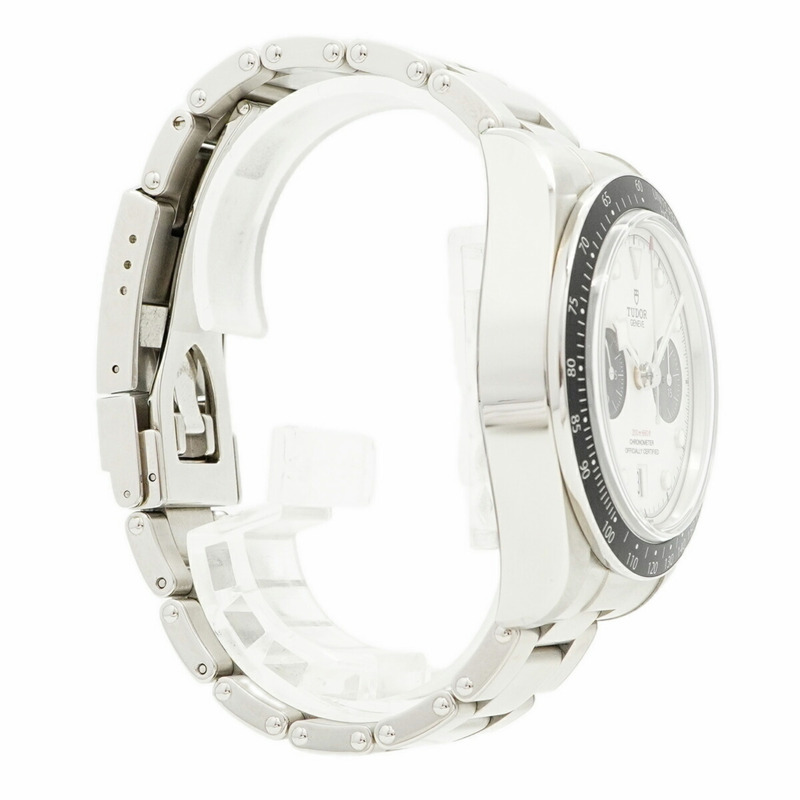 帝舵碧灣計時腕錶 79360N 銀色錶盤男士腕錶-2