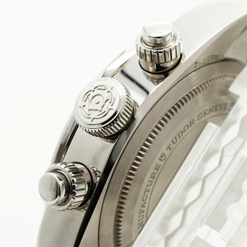 帝舵碧灣計時腕錶 79360N 銀色錶盤男士腕錶-8