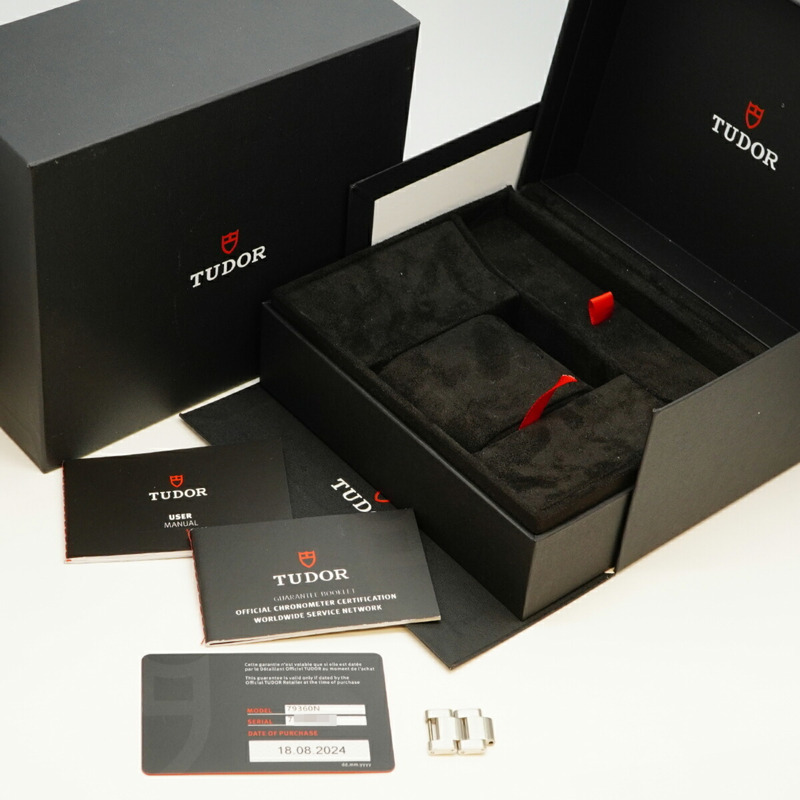 帝舵碧灣計時腕錶 79360N 銀色錶盤男士腕錶-9