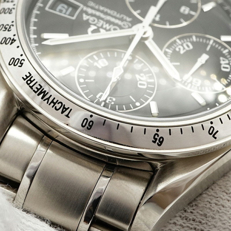 歐米茄超霸系列3513.50黑色錶盤男士腕錶-6