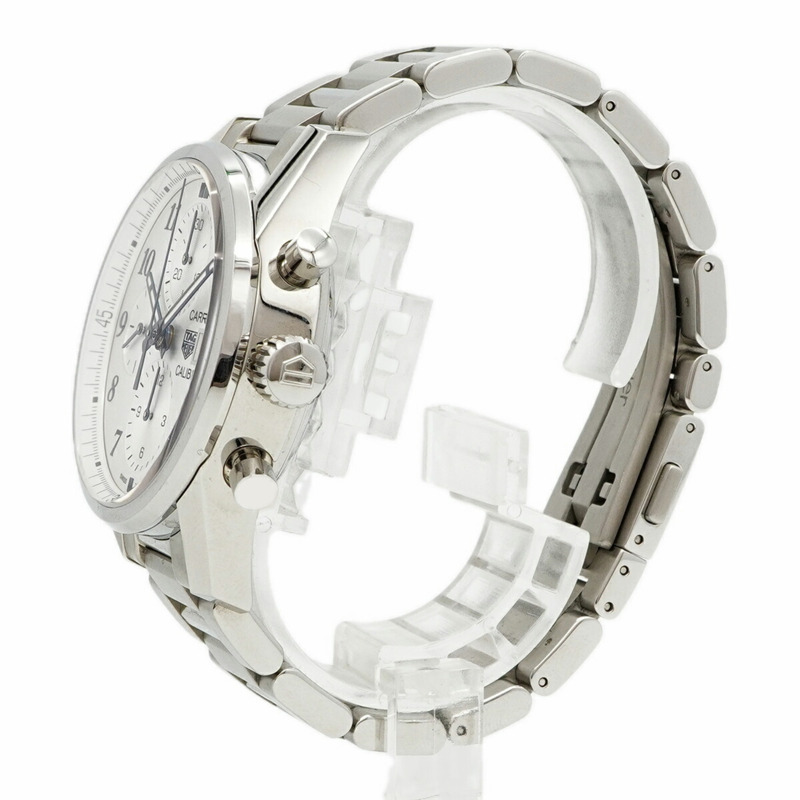TAG Heuer 豪雅卡萊拉系列 CBK2114 銀色錶盤男士腕錶-1